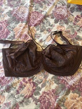 NWT Change Diane Full Support Shaper Bra Size 36N Colour Java